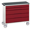  Bott Verso Mobile Cabinet with 5 Drawers 1050x600x980mm 