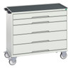  Bott Verso Mobile Cabinet with 5 Drawers 1050x600x980mm 