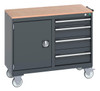  Bott Cubio Mobile Cabinet 50/50 cupboard with 4 Drawers 
