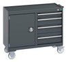  Bott Cubio Mobile Cabinet 50/50 cupboard with 4 Drawers 