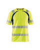  Blaklader UV Hi-Vis T-shirt Hi-vis Yellow/Navy Blue 