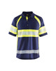  Blaklader Hi-Vis Polo Shirt Navy Blue/Hi-vis Yellow 