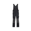 Dassy DASSY Versailles Two-Tone Brace Overall in Black/Cement Grey 