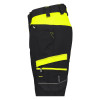 Dassy DASSY MANILLA Women's Shorts Black/Fluo Yellow 