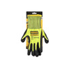  DeWalt DPG855 Hi-Vis Cut D Grip Glove 