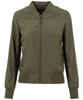 Build Your Brand BY044 Womens Light Bomber Jacket 
