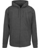 Build Your Brand Basic BB008 Basic Zip Hoodie Unisex 