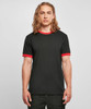 Build Your Brand Basic BB022 Ringer T-Shirt Unisex 