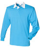Front Row FR100 Long Sleeve Plain Rugby Shirt Unisex 