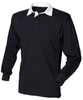 Front Row FR100 Long Sleeve Plain Rugby Shirt Unisex 