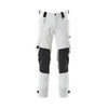  Mascot® Advanced Trousers with Kevlar Kneepad Pockets , White (AS) 