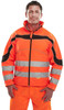  BeeSwift Eton Hi-vis Soft Shell Jacket Orange / Black (AS) 