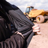  JCB Workwear Trade Hooded Softshell Jacket Black (AS) 