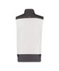  DASSY FARO Two-Tone Sleeveless Painter/Decorators Work Jacket White/Grey (AS) 