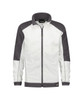  DASSY KAZAN Two-Tone Painter/Decorators Fleece Jacket White/Grey (AS) 
