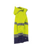  DASSY MALAGA High Visibility Yellow/Navy Softshell Jacket (AS) 
