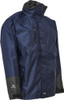  Elka Working Xtreme rain jacket with a 2-way zipper, Navy/Black (AS) 