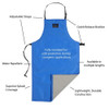  Cryogenic Waterproof Laboratory Aprons (AS) 