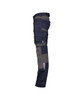  DASSY Dynax 200980 Work trousers w/ stretch & knee pockets Navy/Grey (AS) 