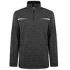  JCB Workwear Trade Elmhurst Ii Grey Quarter Zip Fleece, Grey Marl 