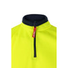  Velilla Half-Zip Hi-Vis Sweatshirt, Navy Blue/Yellow 
