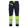  Velilla Stretch Hi-Vis Trousers, Navy/Yellow 