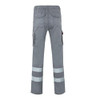  Velilla Multi-Pocket Stretch Trousers With Reflective Tape, Grey 