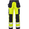  Fristads Flame High Vis Craftsman Trousers Class 2 2584 FLAM 
