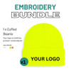  High-Vis Personalised Embroidered Workwear Bundle with Custom Logo, Name or Photo, Multiple Colours 