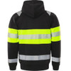  Fristads High Vis Hooded Sweatshirt Jacket Class 1 7532 GKC 