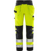  Fristads High Vis Green Craftsman Trousers Class 2 2641 GPLU 
