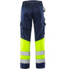  Fristads High Vis Green Trousers Class 1 2649 GPLU 