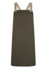  Velilla Two-Tone Canvas bib Apron (AS) 