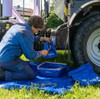 Derblaue Service-Set  (Professional Tub, Slide, Single-Splash Guard, Carrying Bag) 