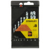  Stanley 8 Piece Masonry Drill Bit Cassette 3-10mm 