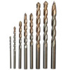  Stanley 8 Piece Precision Masonry Drill Bit Set 