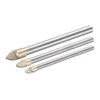  Stanley 3 Piece Tile and Glass Drill Bit Set 
