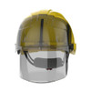  JSP EVO VISTAshield Vented Safety Helmet with Faceshield - Yellow/Smoke 