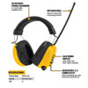 DeWalt DPG657 Bluetooth + FM Radio Hearing Protector