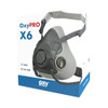 Oxyline OxyPro X6 half mask TPR rubber (bayonet) Medium