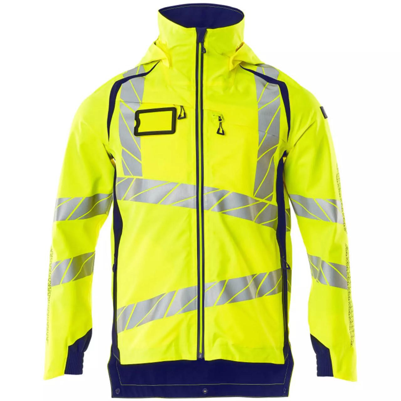 Mascot® Outer Shell Jacket, Hi-vis Yellow/Dark navy Anchor Safety