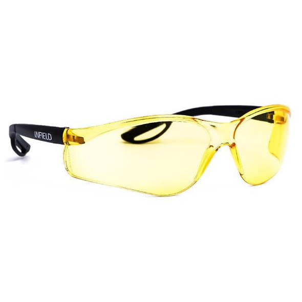 Infield Safety Infield Raptor Safety Glasses Yellow Lens 