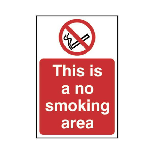 TSL Approved Safety Signs: Smoking Prohibition 