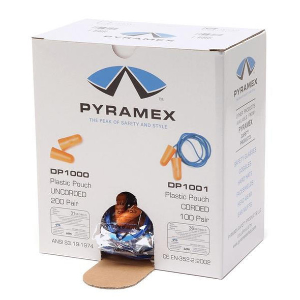 Pyramex Safety Pyramex Disposable Earplugs 