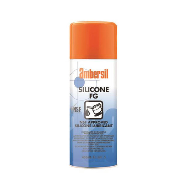 Ambersil Silicone FG NSF H1 Approved Silicone Lubricant 400ml 