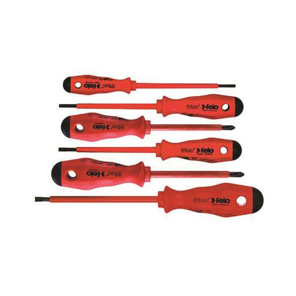  Felo VDE 6 Piece Screwdriver Set 