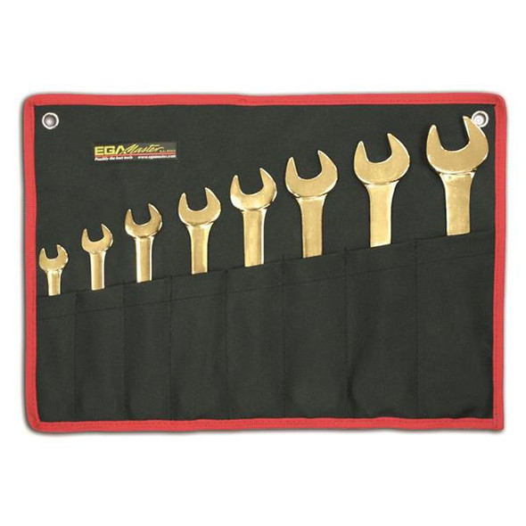 EGA Master Ega Master Non-Sparking Open End Wrench Set 