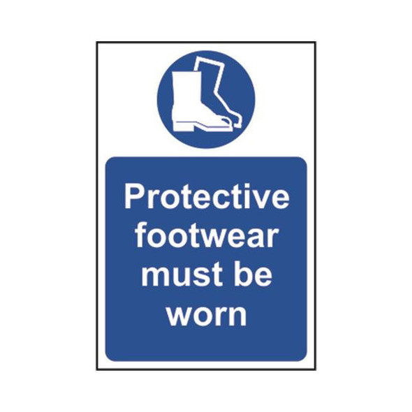 TSL Approved Safety Signs: Personal Protection Protective Footwear 