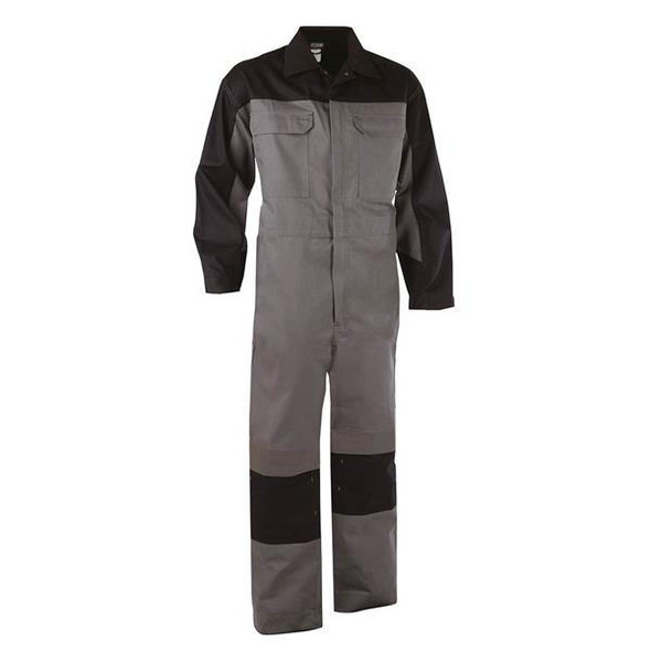  Dassy NIORT Two-Tone Multinorm Overall with Knee Pockets Grey/Black 