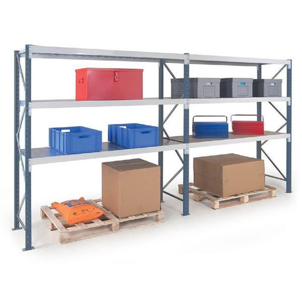 TSL Approved Epsivol Longspan/Widespan Shelving 3 Shelf 2000H x 800Dmm 